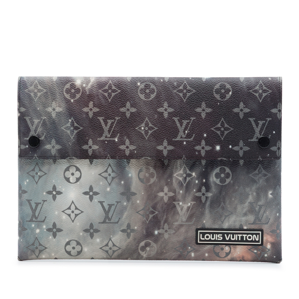 Pre-Loved Louis Vuitton Monogram Galaxy Alpha Pochette GM